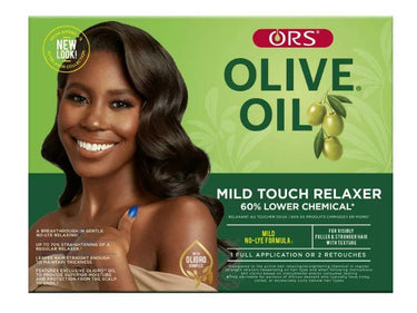 ORS Olive Oil Mild Touch Relaxer – 1 Full Application or 2 Retouches - ANNS BEAUTY SUPPLY